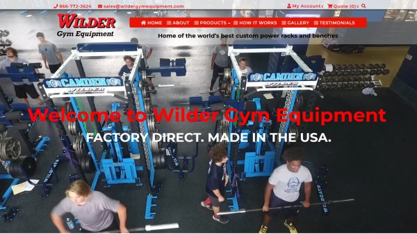 Wilder Gym Equipment